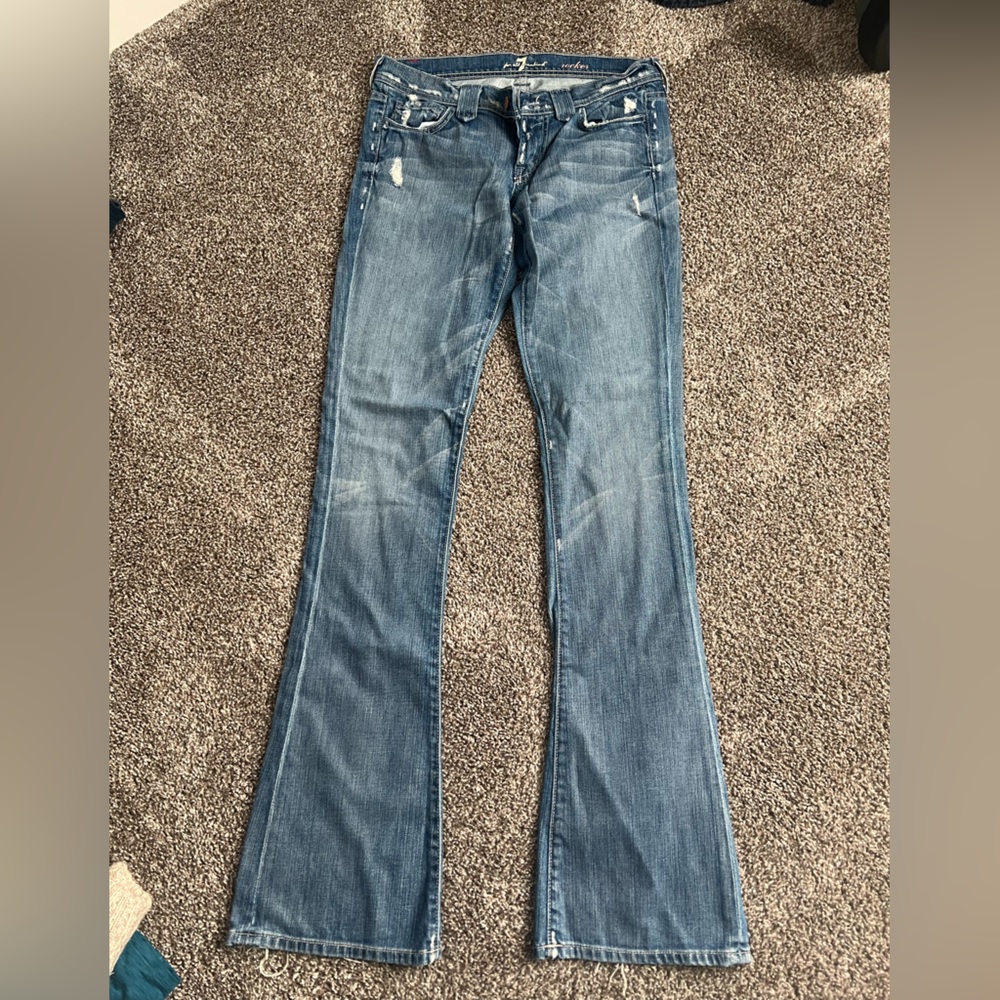 7 FMK Bootcut jeans.